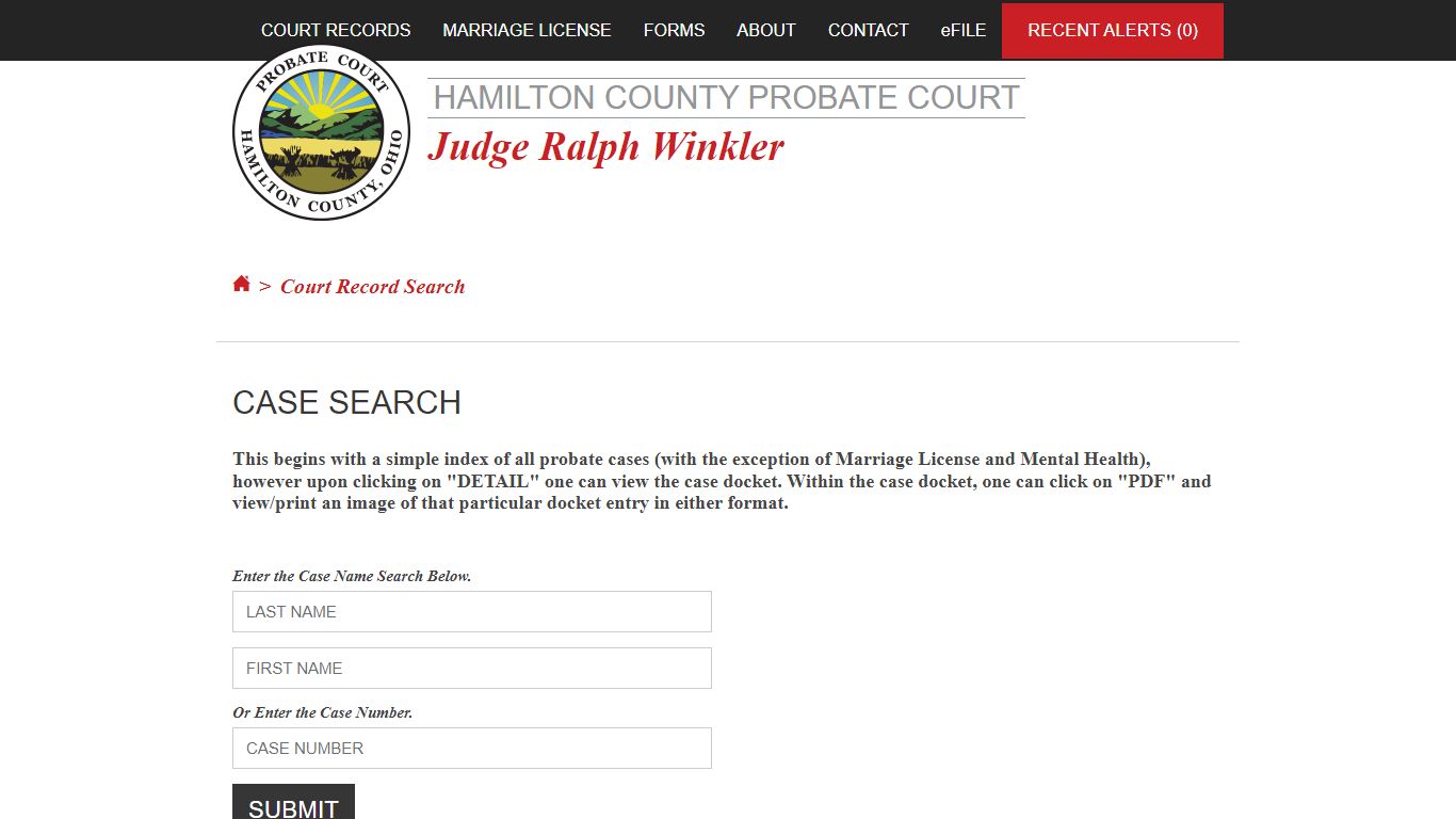 Court Record Search - probatect.org